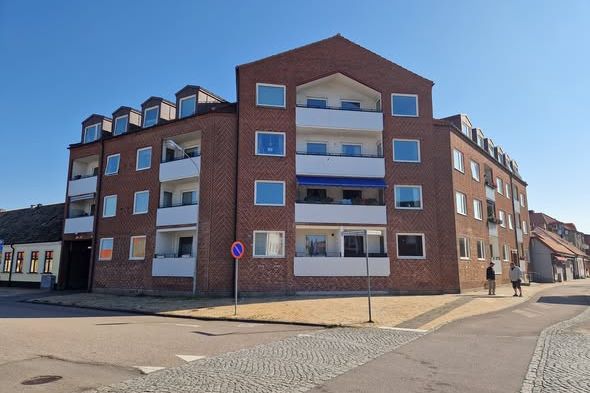 2 rok med balkong i centrala Landskrona